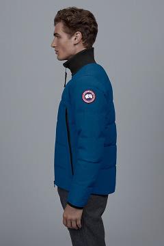 Chamarras Canada Goose Hombre Outlet - Woolford Chaqueta De Bombardero Azules Oscuro RL9842631